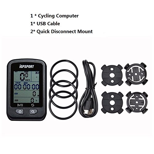 iGPSPORT Ciclocomputador GPS iGS20E Computadora Bicicleta Inalámbrica Ciclismo Cuentakilometros Bici