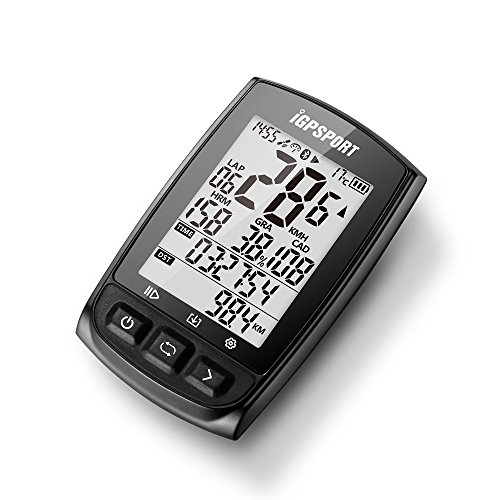 iGPSPORT Ciclocomputadores GPS Ant+ Función iGS50E Computadora Bicicleta Inalámbrica Ciclismo Cuentakilometros Bici - Blanco