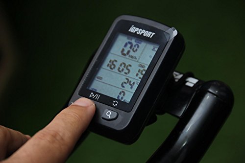 iGPSPORT iGS20E (versión española) - Ciclo computador GPS Bicicleta y Ciclismo. Cuantificador grabación de Datos y rutas. Pantalla Anti-Reflejos y de Gran Contraste. Batería hasta 25 Horas. IPX6