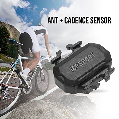 IGPSPORT Sensor de cadencia C61 inalámbrico impermeable IPX7, doble módulo Bluetooth y Ant + Compatible y Garmin Edge