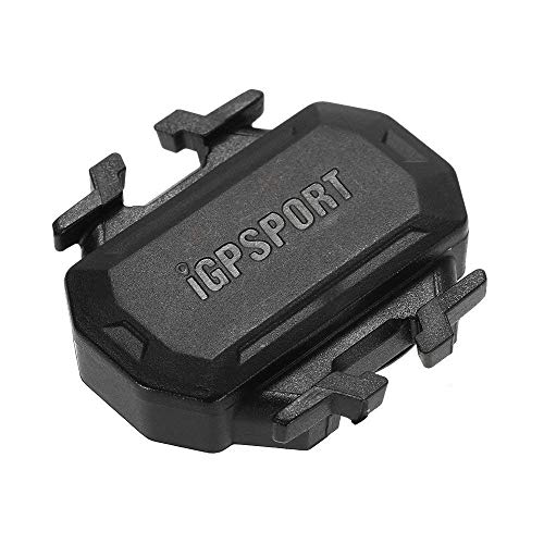 iGPSPORT SPD61 (versión española) - Sensor de Velocidad inalámbrico ANT+ / 2.4G y Bluetooth 4.0 ciclismo y bicicleta. Compatible con ciclo computadores GPS Garmin, Bryton, Sigma.. IPX7. Sin imanes