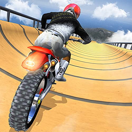 Impossible Mega Ramp Moto Bike Tricky Stunts 2019