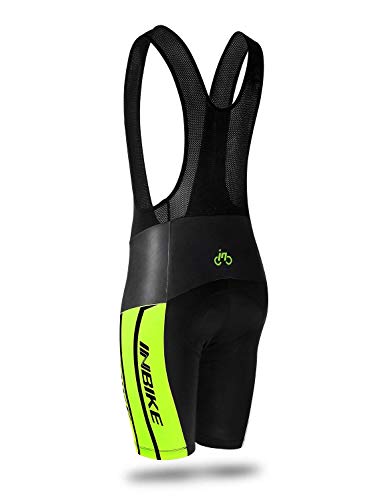 INBIKE Culote Corto Ciclismo con Badana Gel Acolchado MTB Culotte Corto Bicicleta(MX-M)