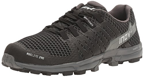 Inov-8 Roclite 290 (W), Zapatillas para Carreras de montaa Mujer, Negro y Gris, 37 EU