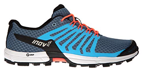 Inov-8 Roclite G 290 V2 - Zapatillas de Running para Mujer, Ligeras, con diseño de grafeno, Color Azul/Gris/Rosa, 9,5