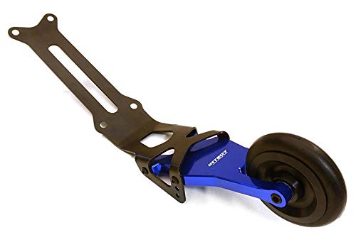 Integy RC Model Hop-ups C27054BLUE Billet Machined Wheelie Bar Kit for Traxxas X-Maxx 4X4