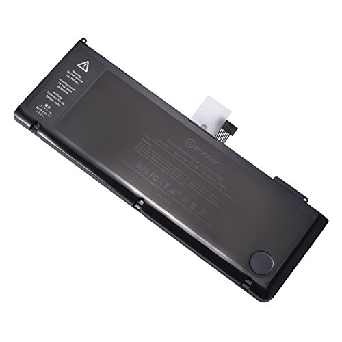 iProPower A1382 Batería de Repuesto para Apple Macbook Pro 15" A1286 (Early 2011 Late 2011 Mid 2012) Baterías de Respaldo Compatible para MacBookPro8,2/ 9,1