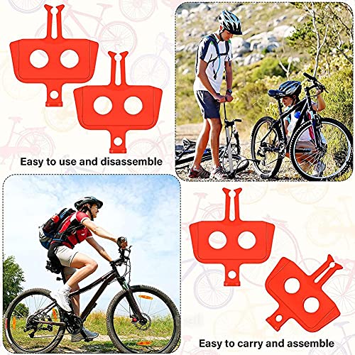 Iriisy 5 Pcs Espaciador de Pastillas de Freno de Disco hidráulico, Separador de Freno, Espaciador de Freno de Bicicleta de montaña, de Freno de Disco de Aceite de Bicicleta, Frenos Hidraulicos MTB