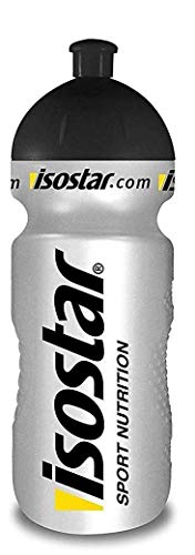 Isostar Sport Water Bottle 500-650 ml + 1000 ml - BPA-Free - Botella de Agua para Correr, Montar en Bicicleta, Gimnasio, Senderismo - Cierre Push & Pull práctico y estanco