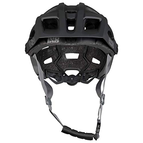 IXS RS EVO - Casco de Bicicleta de montaña para Adulto, Unisex, Color Negro, ML (58-62 cm)