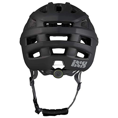 IXS RS EVO - Casco de Bicicleta de montaña para Adulto, Unisex, Color Negro, ML (58-62 cm)