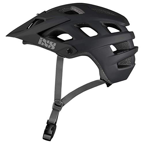 IXS RS EVO - Casco de Bicicleta de montaña para Adulto, Unisex, Color Negro, ML (58-62 cm)