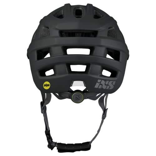 IXS RS EVO Casco para Bicicleta de montaña Trail/All Mountain, Unisex Adulto, Negro, SM (54-58cm