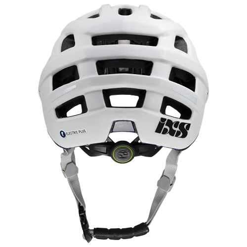 IXS Trail EVO Electric Plus E-Bike Edition Casco montaña, Bicicleta, Unisex Adulto, Blanco, Large