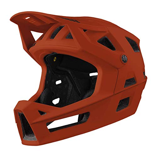 IXS Trigger FF MIPS Casco Integral para Bicicleta de montaña/E-Bike/BMX, Unisex Adulto, Naranja, Medium