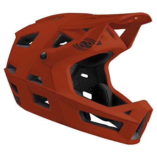 IXS Trigger FF MIPS Casco Integral para Bicicleta de montaña/E-Bike/BMX, Unisex Adulto, Naranja, Medium