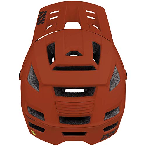 IXS Trigger FF MIPS Casco Integral para Bicicleta de montaña/E-Bike/BMX, Unisex Adulto, Naranja, Medium