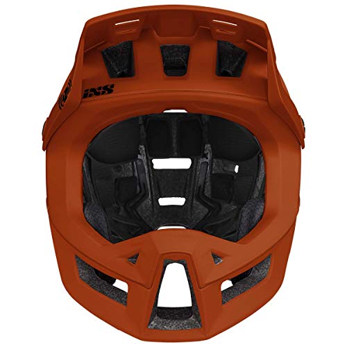 IXS Trigger FF MIPS Casco Integral para Bicicleta de montaña/E-Bike/BMX, Unisex Adulto, Naranja, Medium