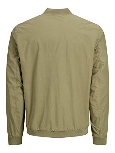 Jack & Jones Jjerush Bomber Noos Chaqueta, Verde Oscuro, XXL para Hombre