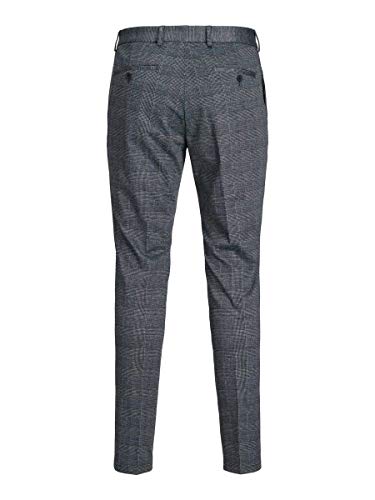 Jack & Jones JJIMARCO JJPHIL Jersey Nor DG Check Noos Pantalón, Gris (Oscuro), 29W / 30L para Hombre