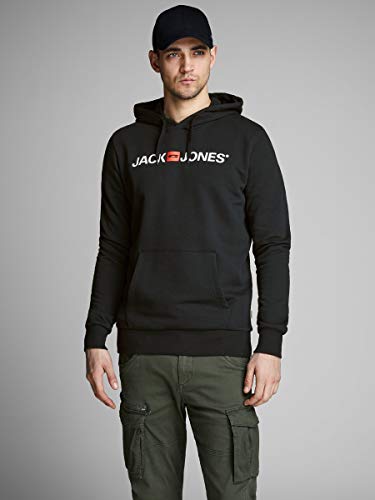 Jack & Jones Sudadera JJECORP Old Logo 12137054 Negro Negro