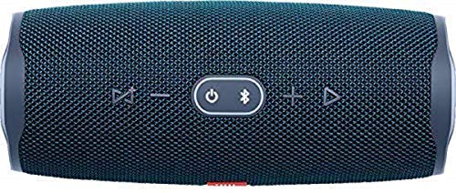 JBL Charge 4 - Altavoz inalámbrico portátil con Bluetooth, Resistente al agua (IPX7), JBL Connect+, hasta 20h de reproducción con sonido de alta calidad, azul