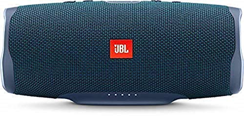 JBL Charge 4 - Altavoz inalámbrico portátil con Bluetooth, Resistente al agua (IPX7), JBL Connect+, hasta 20h de reproducción con sonido de alta calidad, azul