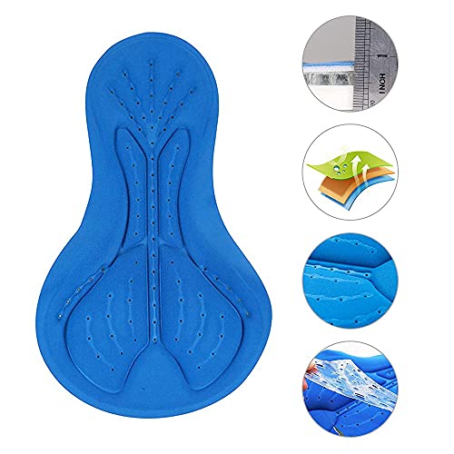 JEPOZRA Culotte Ciclismo Hombre Mallot Bici Secado Rápido Ropa Bicicleta Montaña con Badana Gel 4D, Mallas Cortas Deporte para Ciclista