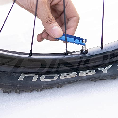 Jeringa para líquido Sellador Tubeless y Herramienta de Extracción de Válvulas Presta Jeringuilla Tubeless Antipinchazos Grande 60ml para Neumáticos sin Cámara de Bicicleta MTB para Sellante