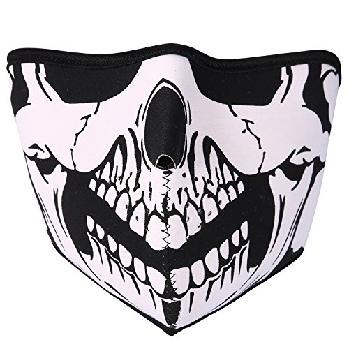 Jewelrywe La Máscara del pasamontañas Cara del cráneo del Fantasma máscara Completa Cosplay Bufanda Estilo