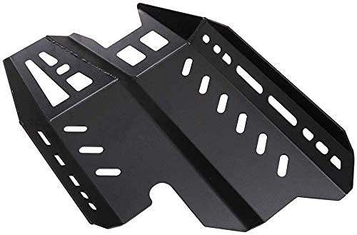 JFG RACING Protector de motor de motocicleta Bash inferior Skid Plate Protector para h.o.n.d.a CB500X 2019-2020-Negro