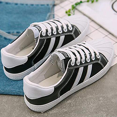 JIAYING Zapatillas para Mujer Zapatillas Casual para Mujer Zapatos para Mujer Zapatillas de Deportiva, Deportivo Informal, combinación de Colores de Personalidad, múltiples tamaños Disponibles