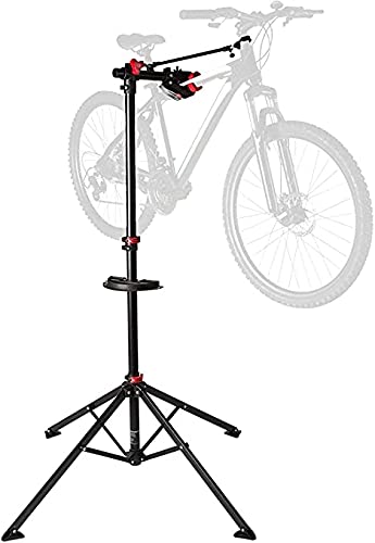 JIM Fitness jim015 Caballete para Manillar de Bicicleta, Unisex Adulto, Negro, Talla única