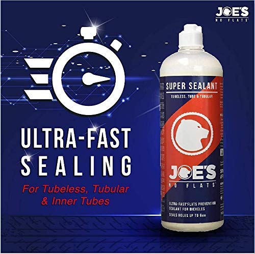 Joe's Super Sealant Antipinchazo Preventivo, Reparador, 1000 ml