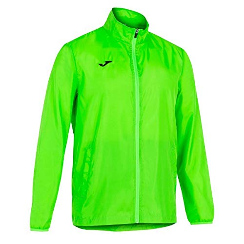 Joma Elite VII Cortavientos, Hombre, Verde Fluor, XL