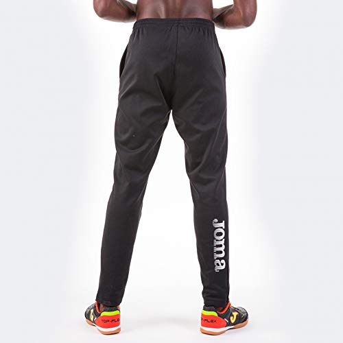 Joma Nilo Pantalon Largo Deportivo, Hombre, Negro, L