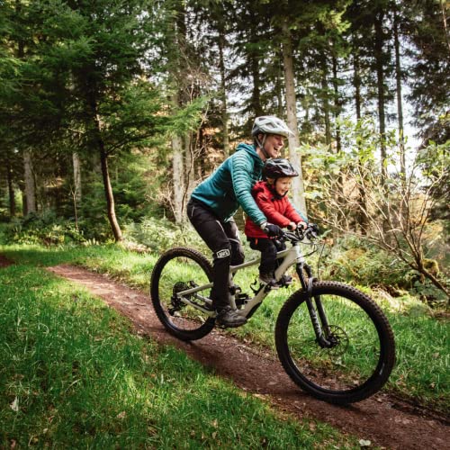 Juego de Accesorios de Sillín y Manillar para Niños Shotgun Kids MTB - Juego Completo | Sillín de Bicicleta para Montar en la Parte Delantera para Niños de 2 a 5 Años (hasta 48 Libras)