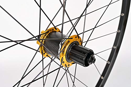 Juego De Ruedas Para Bicicleta De Montaña,29/26 / 27,5 Pulgadas Con Carbono Ultraligero, Llanta MTB De Aleación De Aluminio De Doble Pared, Freno De Disco De 8-11 Velocidad,29in