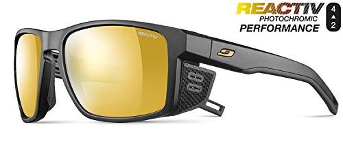 Julbo Gafas de sol Shield para hombre, Negro, Taille unique