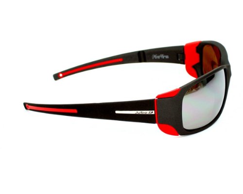 Julbo Montebianco - Gafas de sol , negro mate / rojo, talla única