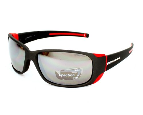 Julbo Montebianco - Gafas de sol , negro mate / rojo, talla única