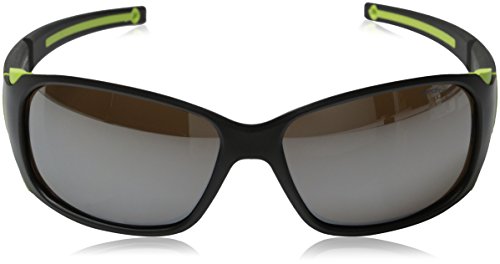 Julbo Montebianco Sp4 - Gafas de Ciclismo, Color Negro/Verde Claro, Talla L