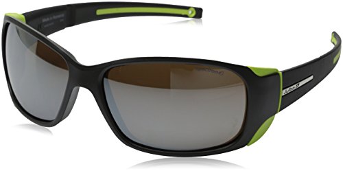 Julbo Montebianco Sp4 - Gafas de Ciclismo, Color Negro/Verde Claro, Talla L