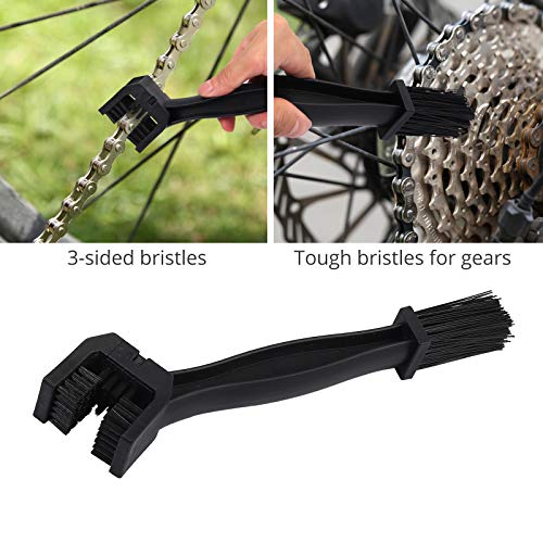 Justech 4 en 1 Alicate de Cadena de Bicicleta + Herramienta de División del Interruptor de Cadena + Cepillo Limpiador de Cadena + Kit de Herramientas de Reparación de Bici para Road Mountain Bike