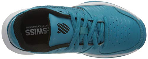 K-Swiss Performance Court Express Omni, Zapatillas de Tenis Unisex Adulto, Azul (Algiers Blue/Black/White 428), 37 EU