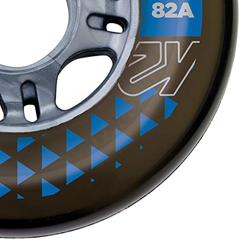 K2 Skates Booster 84Mm / 82A 4-Wheel Pack Paquete de Ruedas, Unisex-Adult, Negro, 84 mm/82A