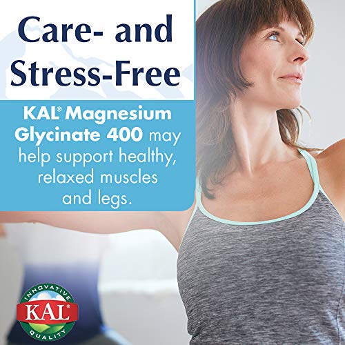 Kal Magnesium Glycinate - 400 mg - 90 Tablets