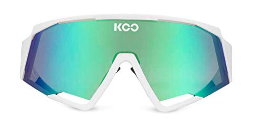 Kask Koo Gafas Spectro Blancas - Lente Verde