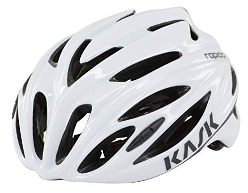 Kask Rapido - Casco para Bicicleta de Carretera, Color Blanco, Talla L (59-62 cm),Talla L (59-62 cm)