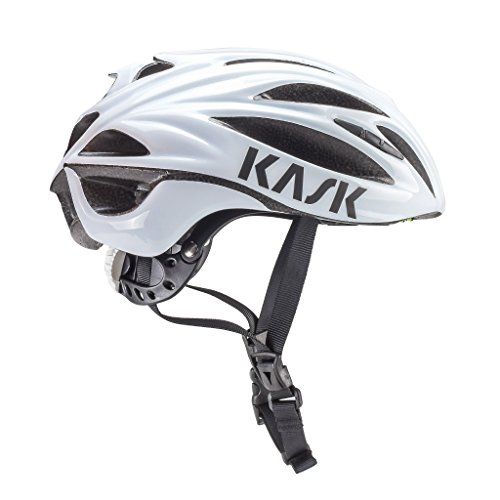 Kask Rapido - Casco para Bicicleta de Carretera, Color Blanco, Talla L (59-62 cm),Talla L (59-62 cm)